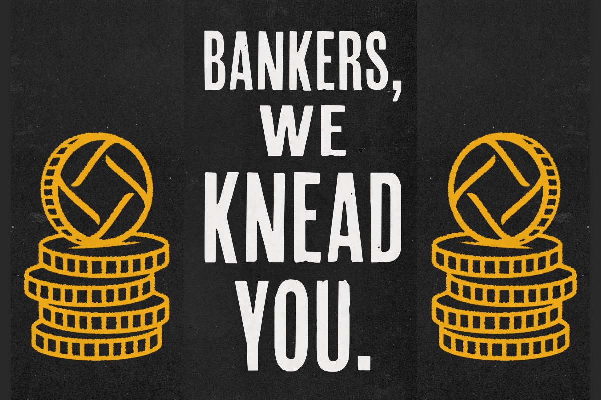 RealBread's tweet image. #BankersForBakers: we knead your dough! sustainweb.org/news/feb24-ban… #RealBreadCampaign #localbakery #RealBreadWeek #banking #bankers