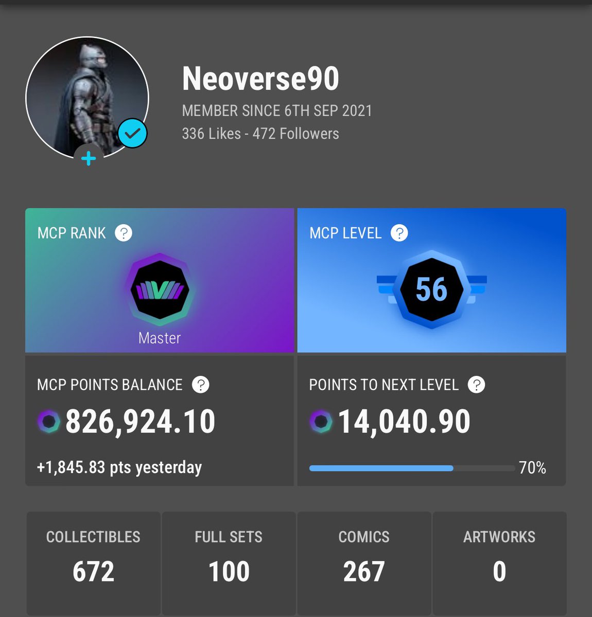 Neoverse90's tweet photo. Finally joined the 100 Set Club!

VEVE Digital Collectibles

@veve_official @DavidYuNZ https://t.co/uLDop7WmP5