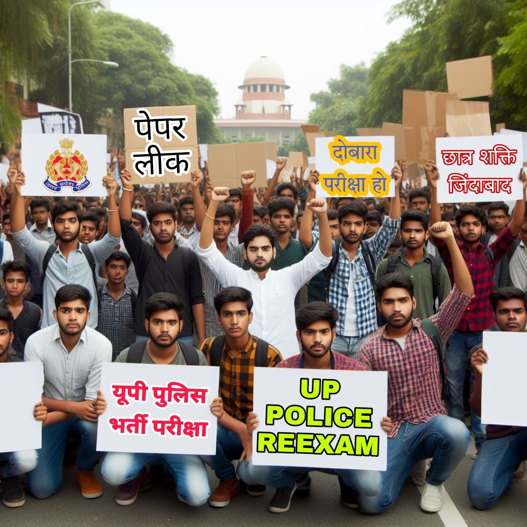 My_Self_AP's tweet photo. If paper is leaking in such a strict system, then what can be said, the govt should take strict action against the culprits
#UP_Police_Reexame
#पुलिस_भर्ती #UPP_Paper_Leak @UPGovt
@myogiadityanath @upprrb @aajtak @Uppolice @homeupgov#UP_Police_Reexam https://t.co/p2iWKCYBgi