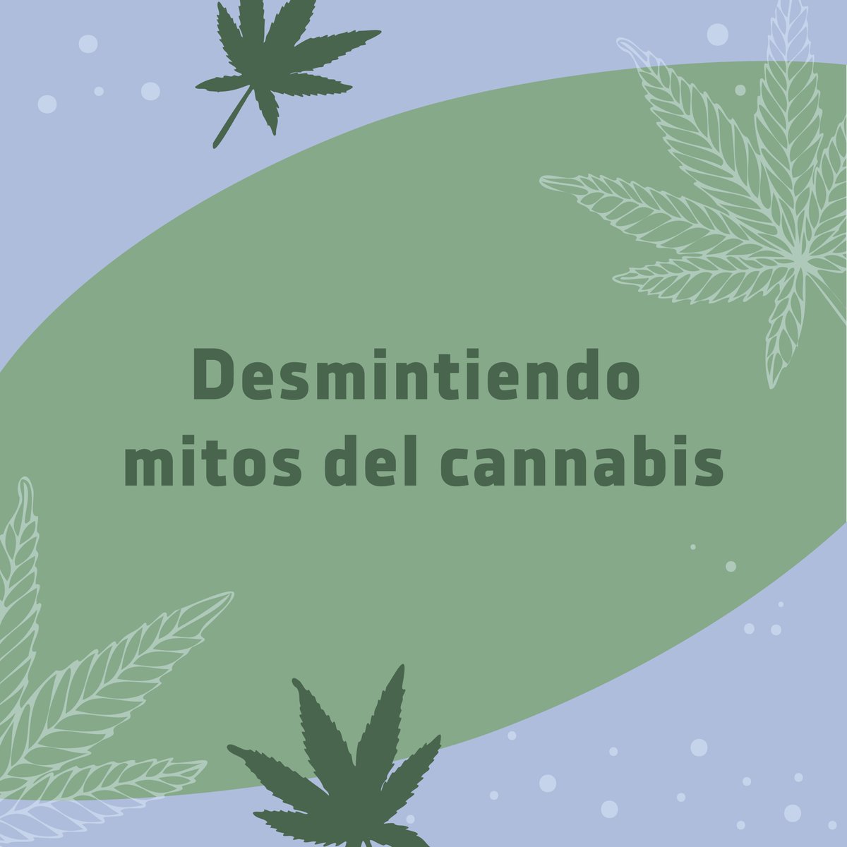 #Cannabis

❌ Mito: El consumo de cannabis puede controlarse ya que no produce #adicción.

✔️ Realidad: Existen estudios científicos que demuestran que su consumo continuado puede producir adicción, especialmente cuando se consume en la #adolescencia.