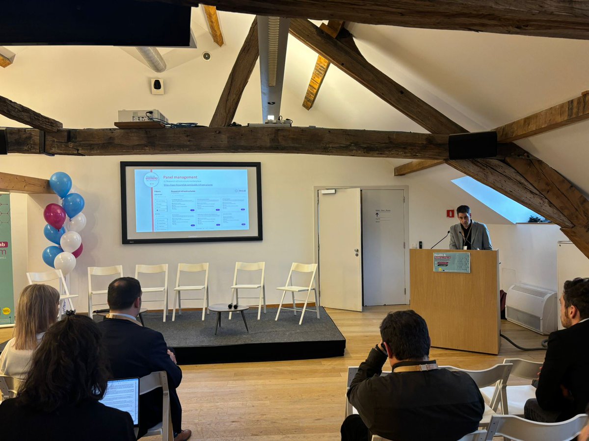 @VITALISEproject proudly presents its #digitaltools. Dr. Gorka Epelde @epetxepe from @VICOMTECH unveils the #VITALISEproject digital tools: ☑️Panel management ☑️Accelup - Certified LL services ☑️RAI Solution - LL data integration – Open Access Data Processing