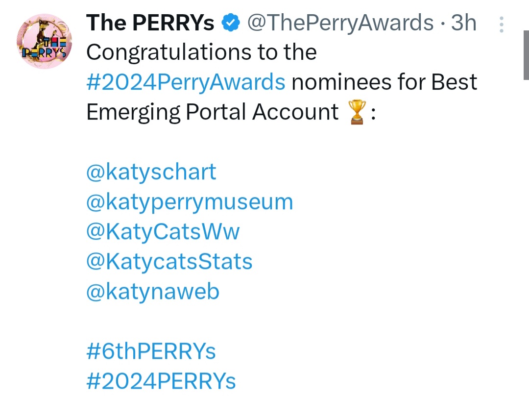 katyperrymuseum tweet picture