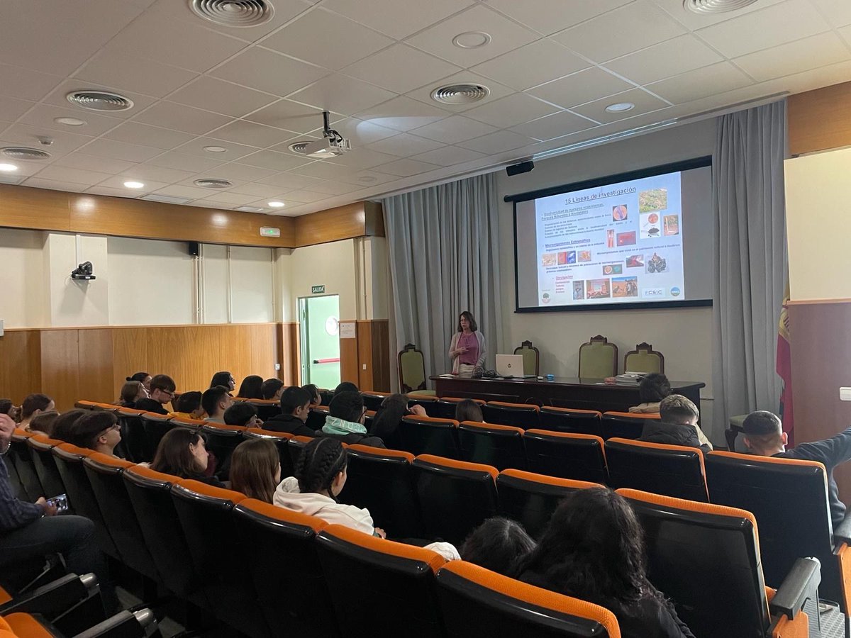 Alumnos de 4ESO visitan el Instituto de recursos naturales de Andalucía <a href="/irnas/">Rita Nassolo</a>-CSIC dentro del programa #cienciaenelbarriosevilla.