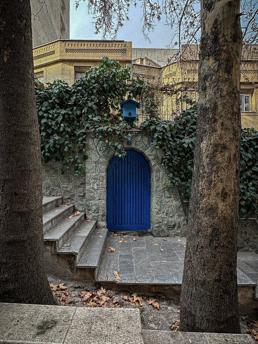 stdanixam's tweet image. من یکی از تفریحاتم پرسه زدن تو کوچه پس کوچه‌های تهران و پیدا کردن این خونه‌های زیباس!