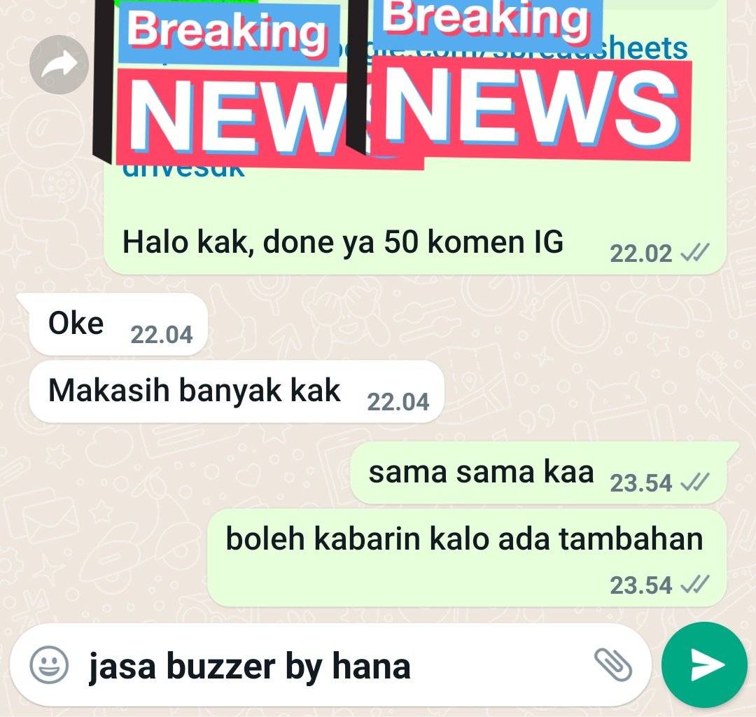 nanaa || jasa buzzer sosmed tweet media