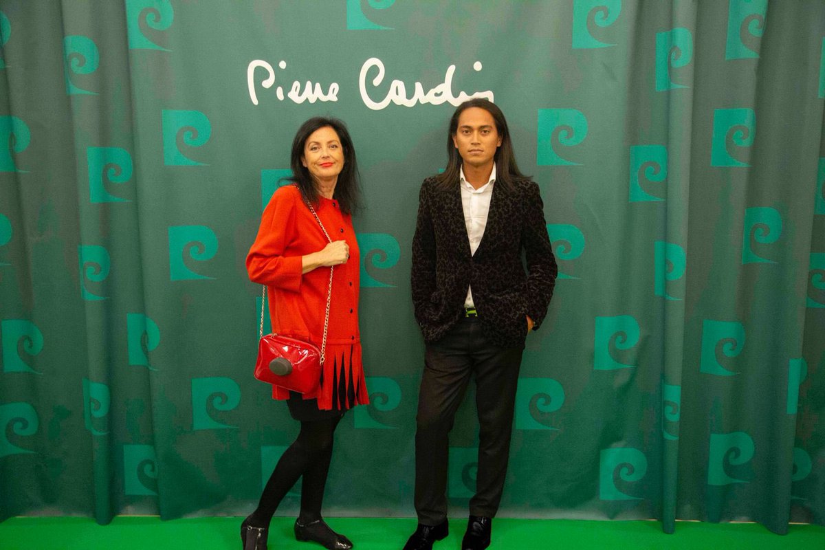 @ParisMatch 09/21/20, pierrecardintv team (Sylvanalorenz and Ryan Arbilo) was present at theevent honoring Pierre Cardin on the occasion of the 70th anniversary of his fashion house, along with the screening of the documentary film 'House of Cardin,' at the Théâtre du Châtelet.