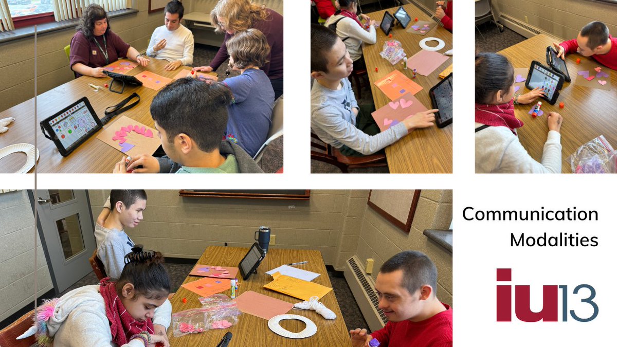 Discover Valentine’s Day joy in speech therapy! Students utilize communication boards and devices for crafting, making speech therapy a festive and inclusive celebration. #WorkWorthDoing