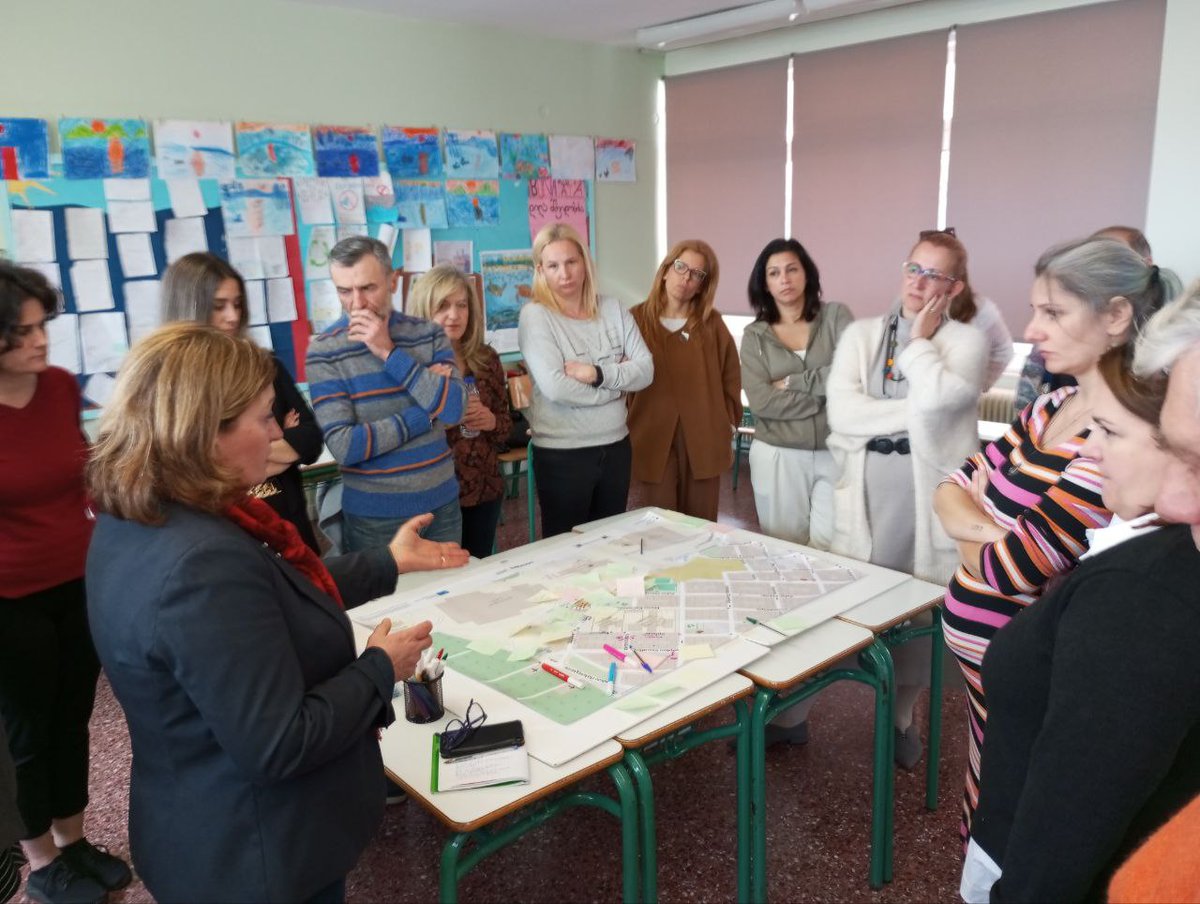 📣The 1st introductory workshop of Schoolture for Climate Change at the 3rd Zografou Primary School with teachers, parents and representatives of the Municipality was completed, on Saturday 10/2/24

 #SCHOOLTURE #erasmusplus #eu #schooleducation #participatoryplans #climatechange