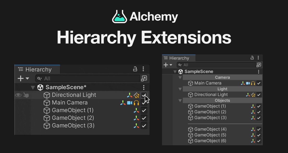 annulusgames's tweet photo. Unty向けのエディタ拡張ライブラリ「Alchemy v2.0」をリリースしました！

Inspector拡張用の新たな属性が追加されたほか、EditorWindow拡張、Hierarchy拡張などの新機能を追加し、汎用的なエディタ拡張ライブラリとして大幅にパワーアップしてます！

■リポジトリ
https://t.co/8i8naxTTDX https://t.co/klnYLP8eZF