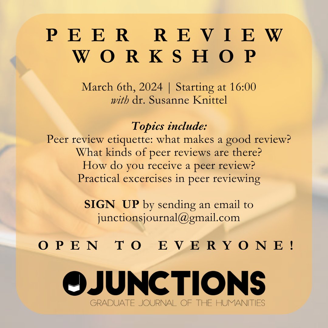 Junctions Journal tweet media