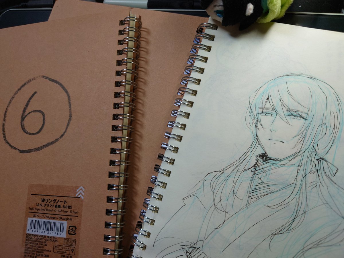 もはや鈍行運用が通常となった朝活のノートがやっと5冊目終わりましてよ 