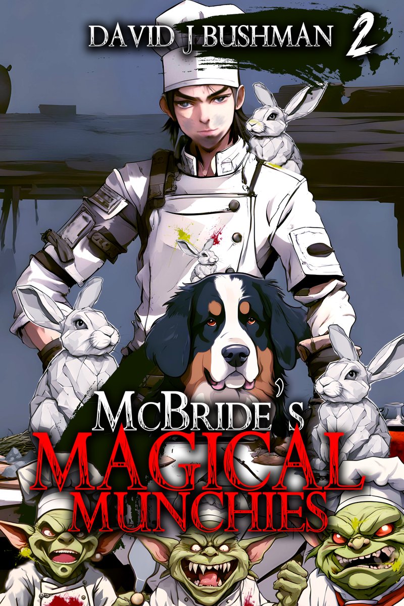 🌮 Happy Taco Tuesday! 🌮 MCBRIDE'S MAGICAL MUNCHIES EPISODE 2 OUT NOW mybook.to/MagicalMunchie… Check out the second episode in my new LitRPG Light Novel series. Books three and four are out for preorder as well.