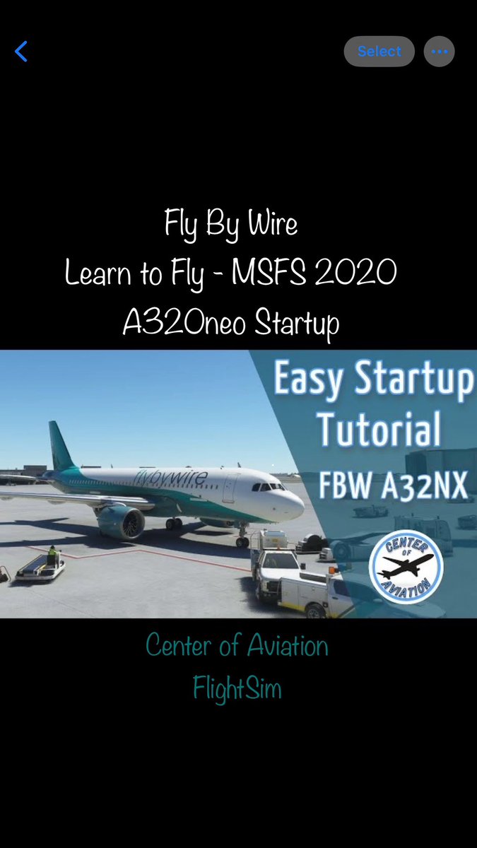 FlyByWire A320neo Quick Startup Tutorial ✈️ Microsoft Flight Simulator ✈️ Learn to Fly youtu.be/SMkMoOAF718?si… #centerofaviation #avgeek #flightsim #flybywire #xplane #msfs2020 #flyhoneycomb #thrustmaster #aviation #airplanes #airbus #a320 #a320neo