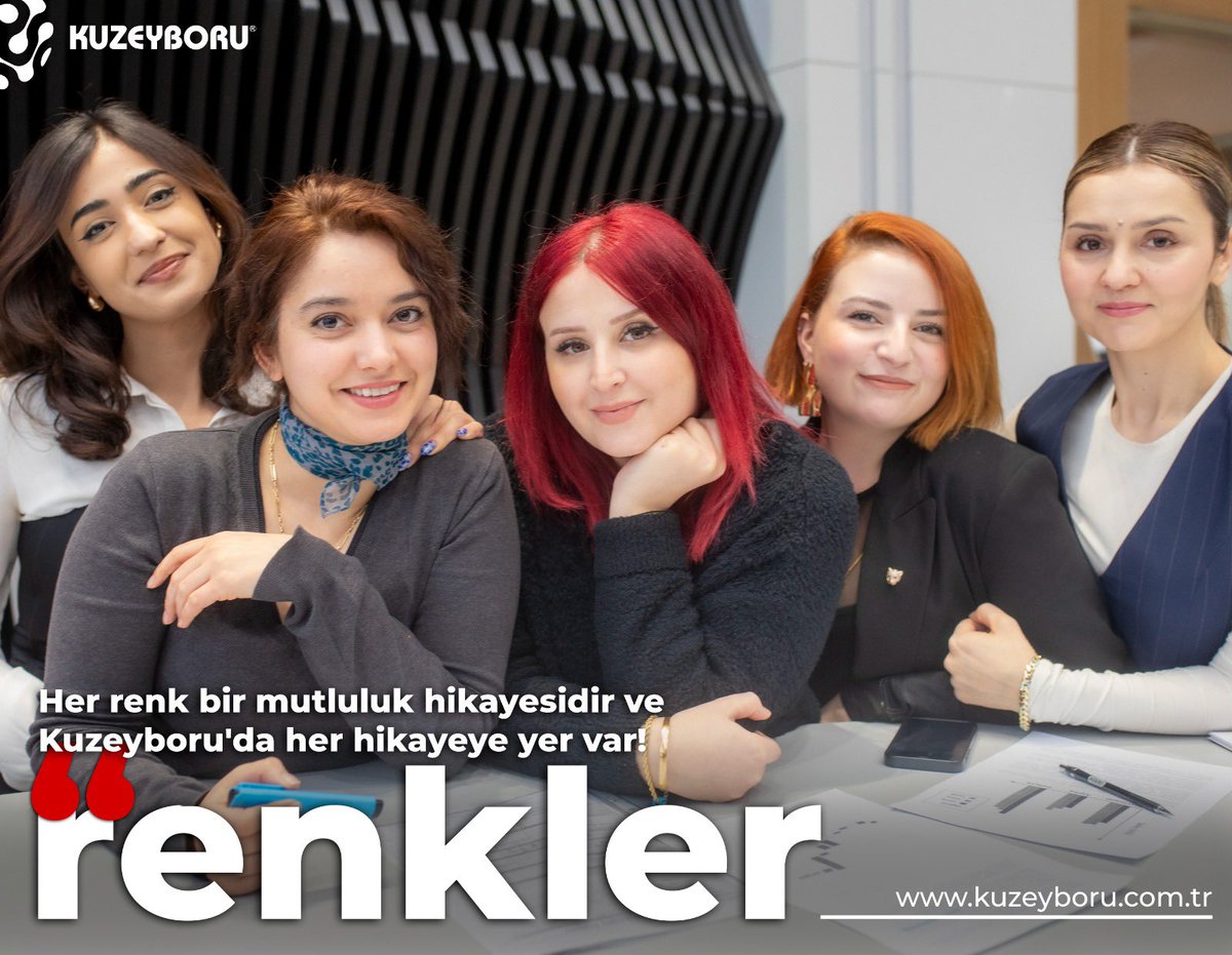 kuzeyboru_com's tweet image. #Renkler
Her renk bir mutluluk hikayesidir ve Kuzeyboru’da her hikayeye yer var. 

#kuzeyboru #KBORU #ElBirliğiİleGeleceğe