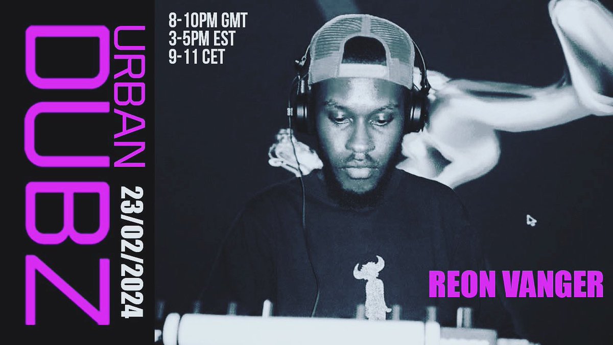 🎧 Get ready for an electrifying debut! 🎉 DJ Reon Ranger is taking over this Friday at 8pm GMT, exclusively on Urban Dubz. 

Hailing from Birmingham, UK, Reon Vangèr brings a unique fusion of future beats and R&amp;B vibes, creating a sound that transcends genres. 💥 

<a href="/reonvanger/">reon</a>