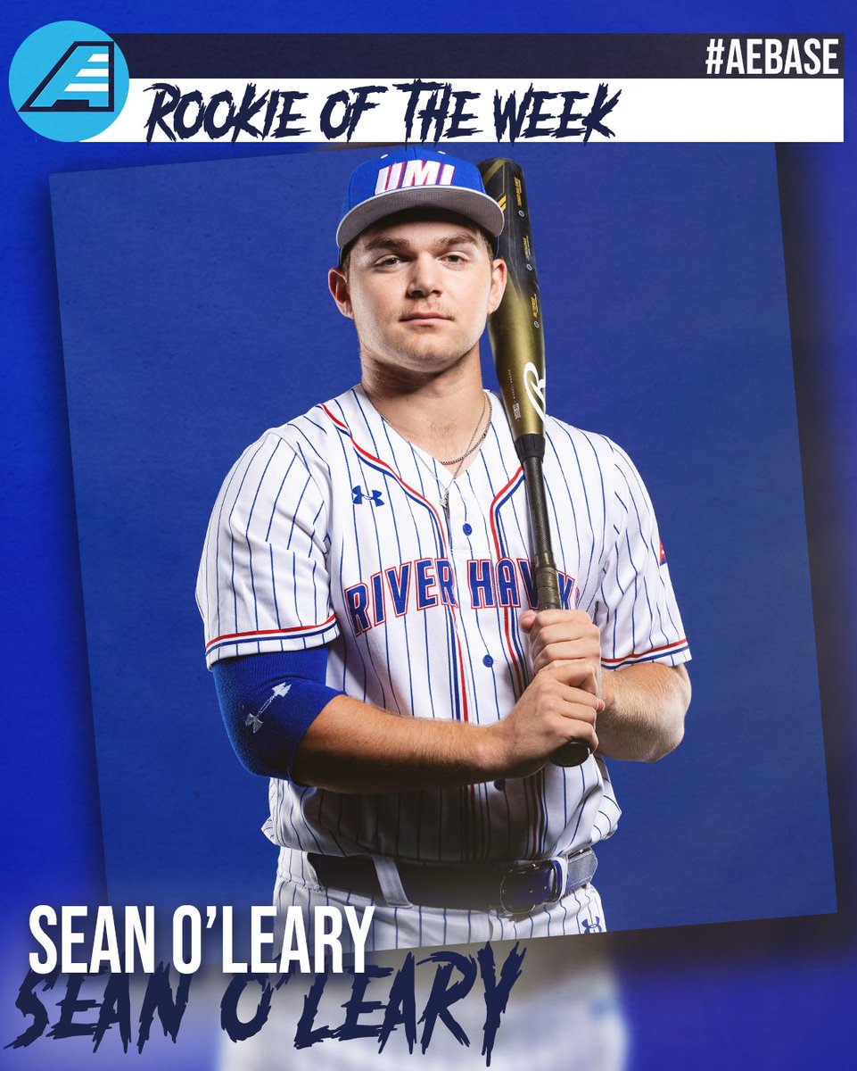 America East (@americaeast) on Twitter photo It was a clean 🧹 for <a href="/RiverHawkBB/">UMass Lowell Baseball</a> in our first #AEBASE Awards of 2024!
Player: Carlos Martinez
Pitcher: James Capellupo
Rookie: Sean O'Leary
📰 tinyurl.com/3dk6jzpv It was a clean 🧹 for <a href="/RiverHawkBB/">UMass Lowell Baseball</a> in our first #AEBASE Awards of 2024!
Player: Carlos Martinez
Pitcher: James Capellupo
Rookie: Sean O'Leary
📰 tinyurl.com/3dk6jzpv