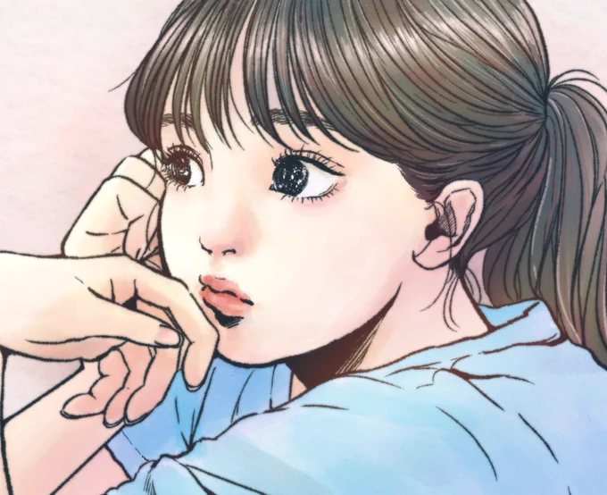 講義では、イラストの前にまず自分を知ろうねと言ってる。何を描きたいか、何を描く時間が楽しいか、憧れの絵の何に惹かれるのか、描くことで何を得て、どうなりたいのか。絵を仕事にする場合、それを言葉にできるor感覚的にでも掴んでないと長続きしないと思うな〜。絵と一緒に人生と向き合おうね 