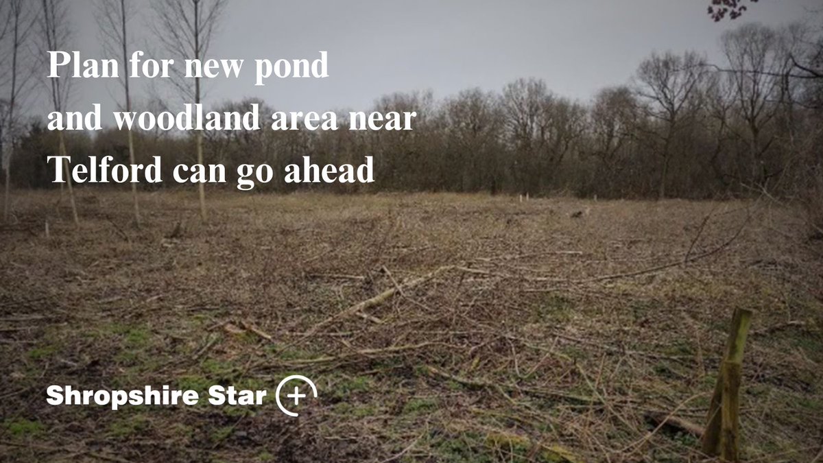 A wildlife habitat improvement project will see the creation of a new pond surrounded by a woodland area.
shropshirestar.com/news/environme…