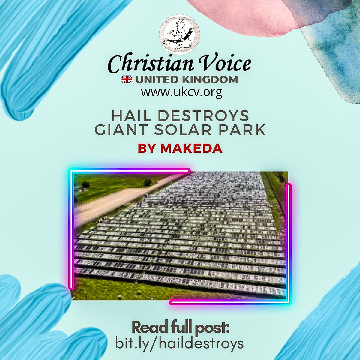 #CLIMATE NEWS by <a href="/YesMakeda/">Makeda</a>:
Devastating #hailstorm wreaked havoc on a 5.2-megawatt solar farm in #Nebraska &amp; destroyed most of its panels with baseball-sized hail moving at speeds of 100m/h
 
Read full post here: bit.ly/haildestroys

#GBNews #Breathtaking #tuesdaymotivations