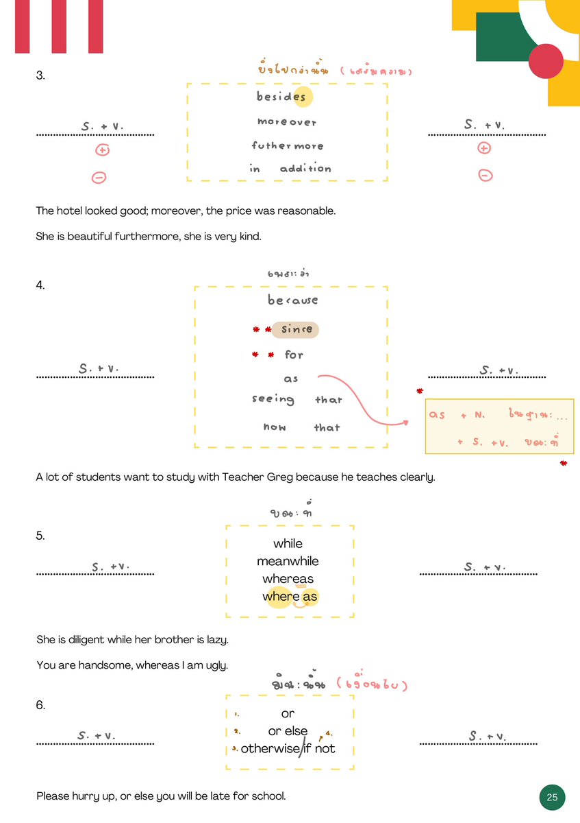 Conjunction 👇👇

#Alevel67 #Alevelคณิต #ALEVELอังกฤษ #dek66 #dek67 #tcas66 #tcas67 #เรียนพิเศษขอนแก่น #สอนพิเศษภาษาอังกฤษ