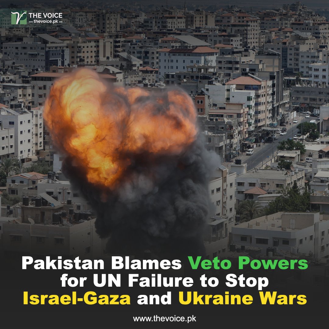 thevoicepak's tweet image. Pakistan Blames Veto Powers for UN Failure to Stop Israel-Gaza and Ukraine Wars
Read more thevoice.pk/pakistan-blame…
#US #russia #vetopower #humanrights #israel #gaza #ukraine #UN