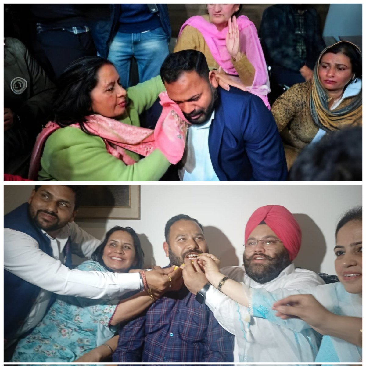 Best picture of Chandigarh mayor elections 

 #ChandigarhMayorElections