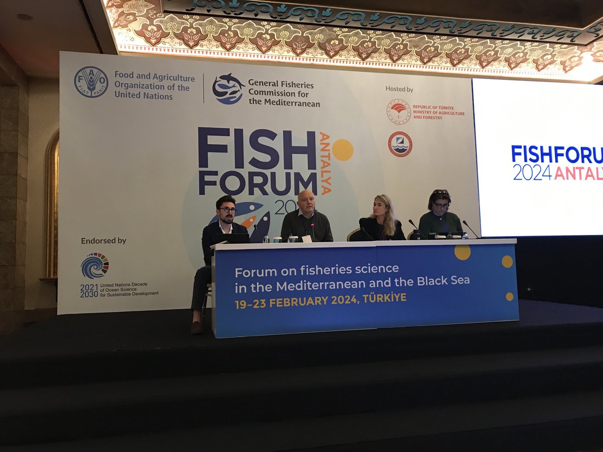 Antalya’da  Gfcm Fish Forum’da kirlenme ve biyoçeşitlilik ilişkisini konuştum.Denizlerde kirlenmeyi önleyemezsek biyoçeşitliği koruyamayız.