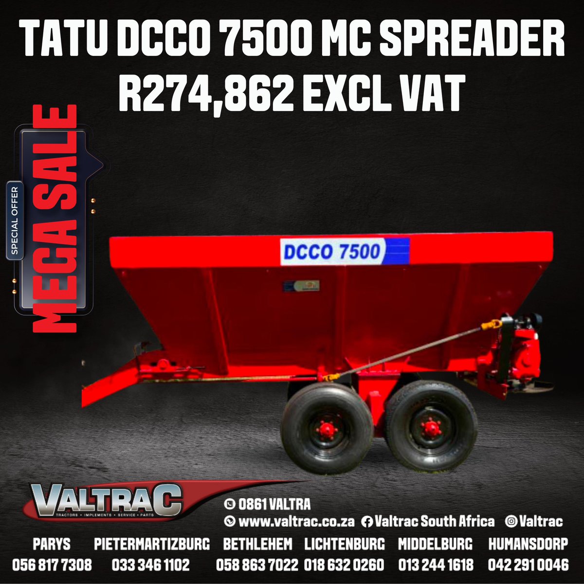 Only a few days left to make use of our MEGA YEAR-END SALE 

*Price only valid till 24 February 2024. 
JOIN our WHATSAPP Group to be the first to know about our specials:  chat.whatsapp.com/BmQrQ6j0ixuD4i…