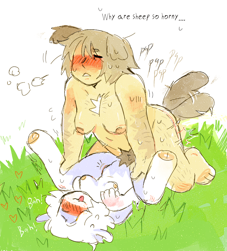 hoofcoochie's tweet photo. Thought of these characters last nite and got attached............. Sheepgirl harem https://t.co/C5GEV6wj1j
