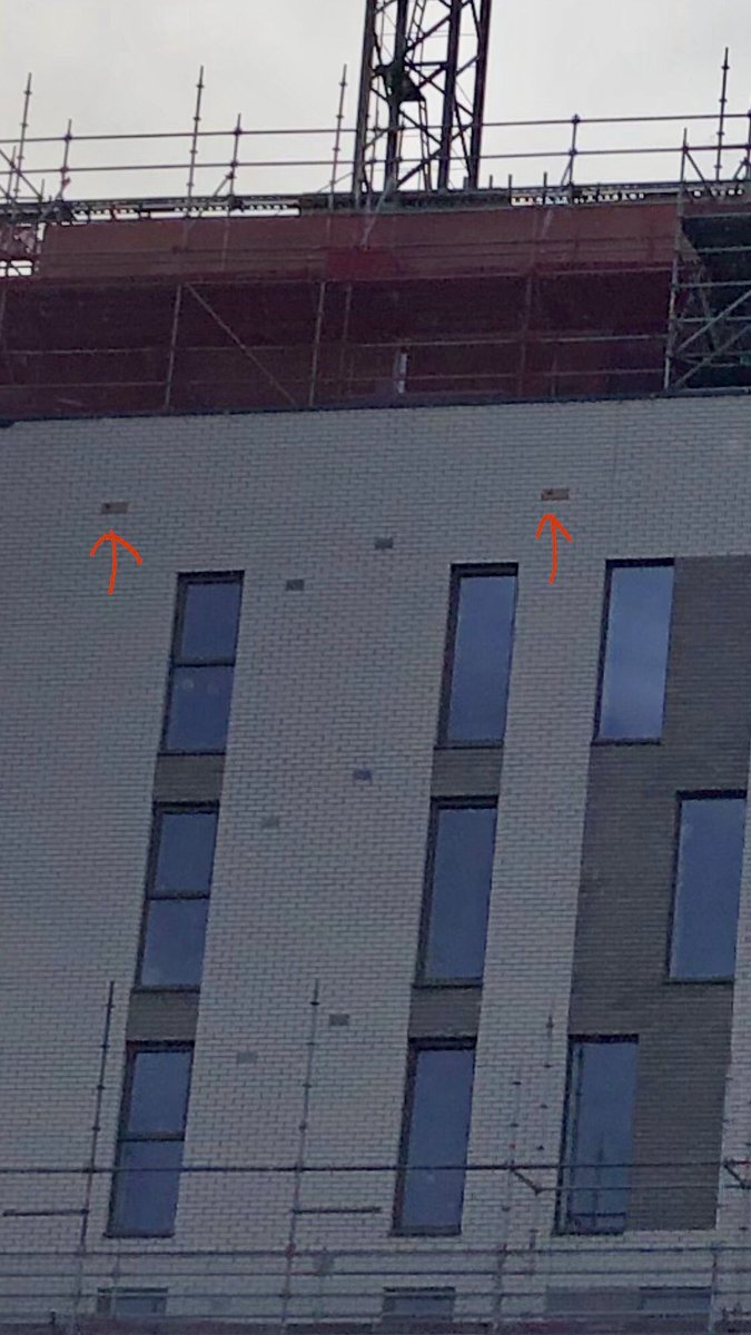 Great to see Swift Bricks installed at new apartment block in centre of Drogheda, Louth. 
Now if @louthcoco made it mandatory for all new builds to have Bee and Swift bricks installed it would be even better. #Swiftconservation
