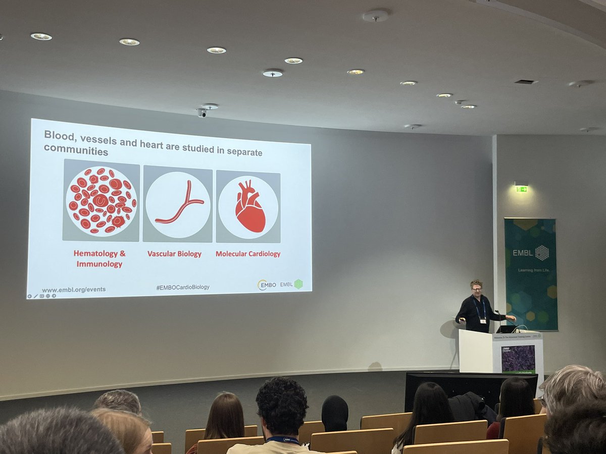 YYZscientist's tweet photo. Excited to be @embl in Heildeberg for the #EMBOCardioBiology meeting. Omar @omar_on_a_chip was selected for an oral presentation of his PhD work on heart-on-a-chip and I’ll be giving a talk about our lab’s cardiac regeneration efforts. 
#OOAC #regenmed #endothelial #HF https://t.co/dUJXYDzyvt