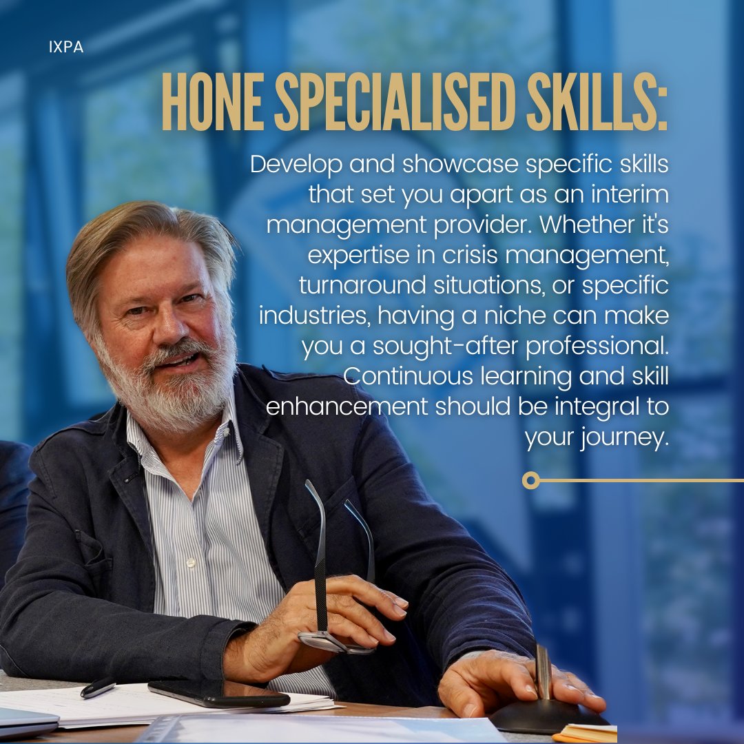 IXPAGLOBAL's tweet photo. We're letting you into trade secrets...

As a collective, we have come up with 3 helpful tips for our connections who are thinking of starting as an interim management provider.

Swipe across to take a look, we hope these tips help you.👉 https://t.co/4UX1adFtvx