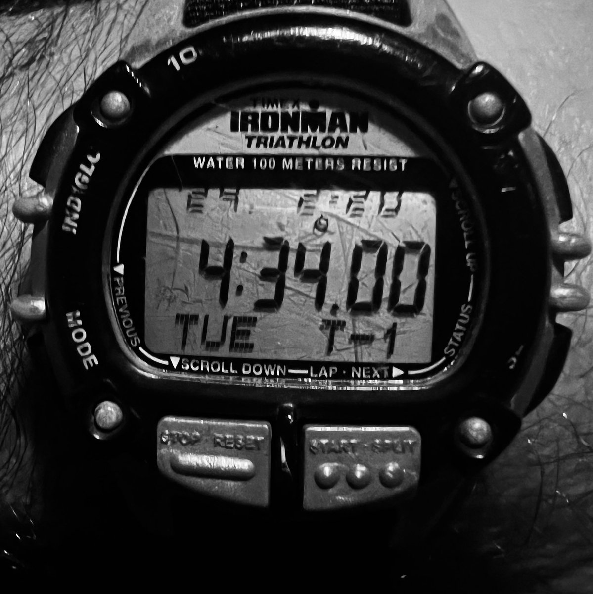 Up before the enemy.
