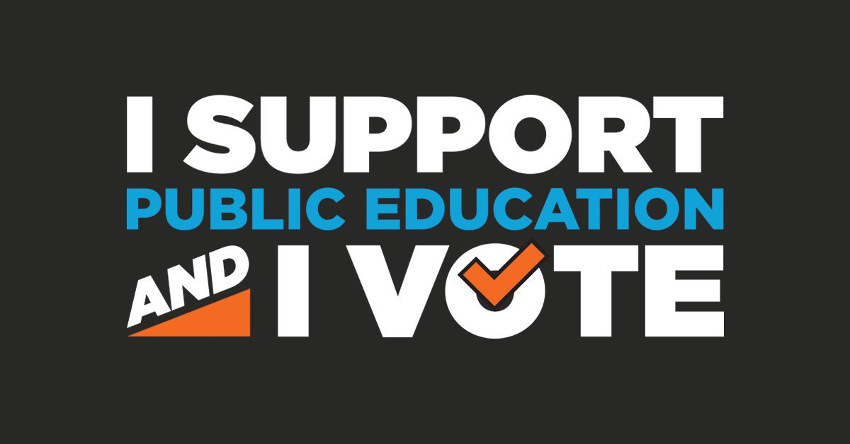 Reminder Coaches, Teachers and Administrators VOTE for folks who support what WE DO…not the ones trying to destroy what WE DO!