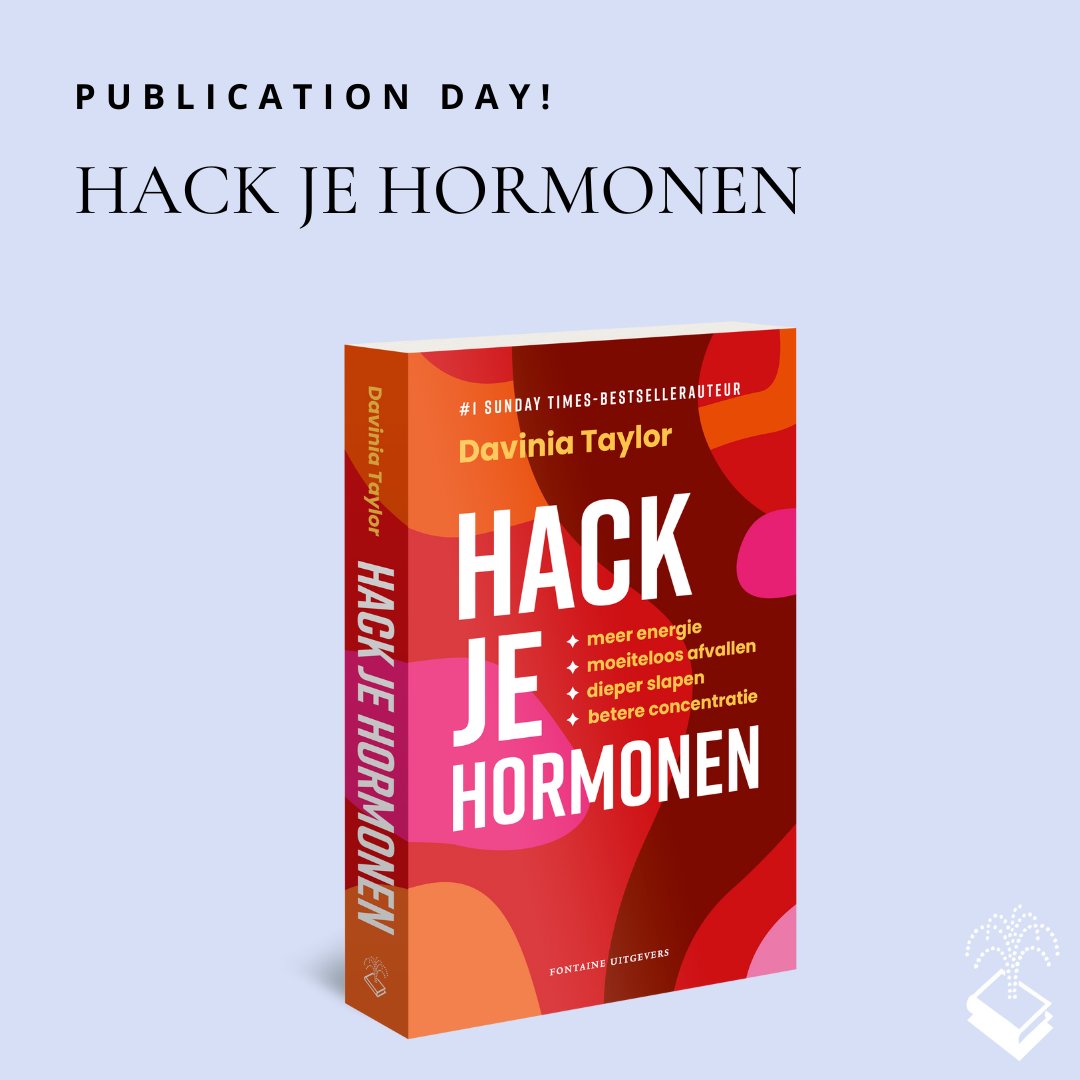 De #1 Sunday Times-bestseller die je leert om je hormoonhuishouding gunstig te beïnvloeden is nu eindelijk in Nederland! 'Hack je hormonen' van Davinia Taylor is nu verkrijgbaar bij jouw favoriete (online) boekhandel! 🌞 

Benieuwd? Bestel 'm hier: ap.lc/twIMc