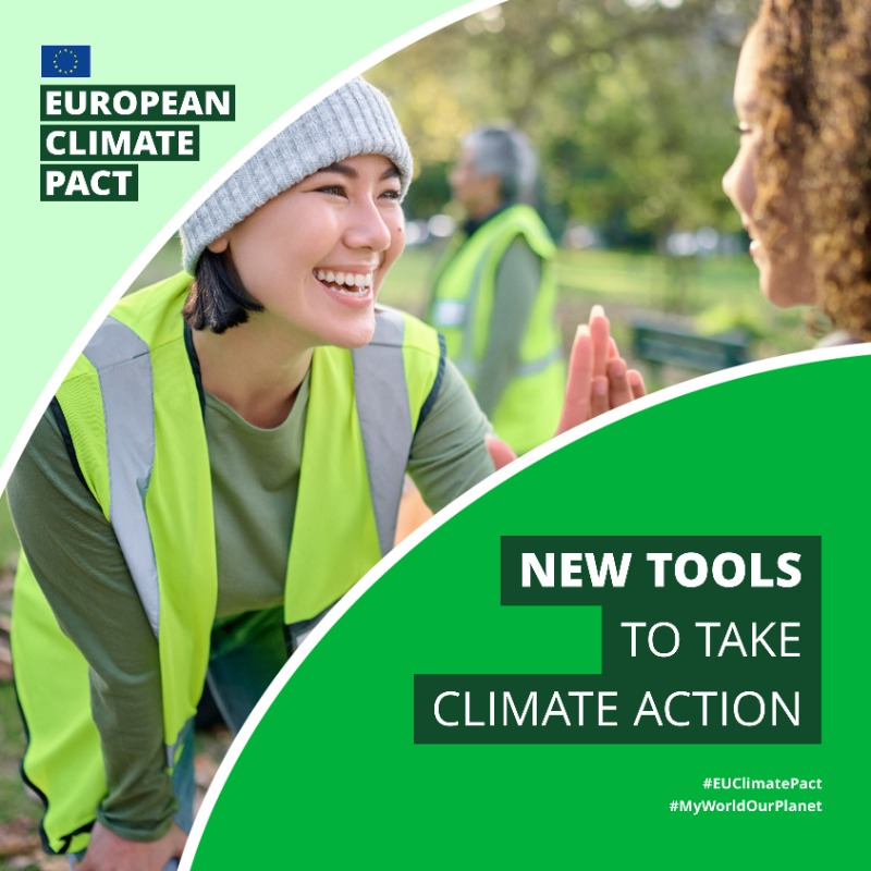 Interested in leading a climate action group activity?  Here are 4️⃣ easy ideas to start now:

🌳Mobilise friends to start a communal garden 
📷Run a photo story workshop
🚶Lead a climate walk
🗨️Facilitate a discussion

europa.eu/!rTT9qR
#MyWorldOurPlanet #EUClimatePact