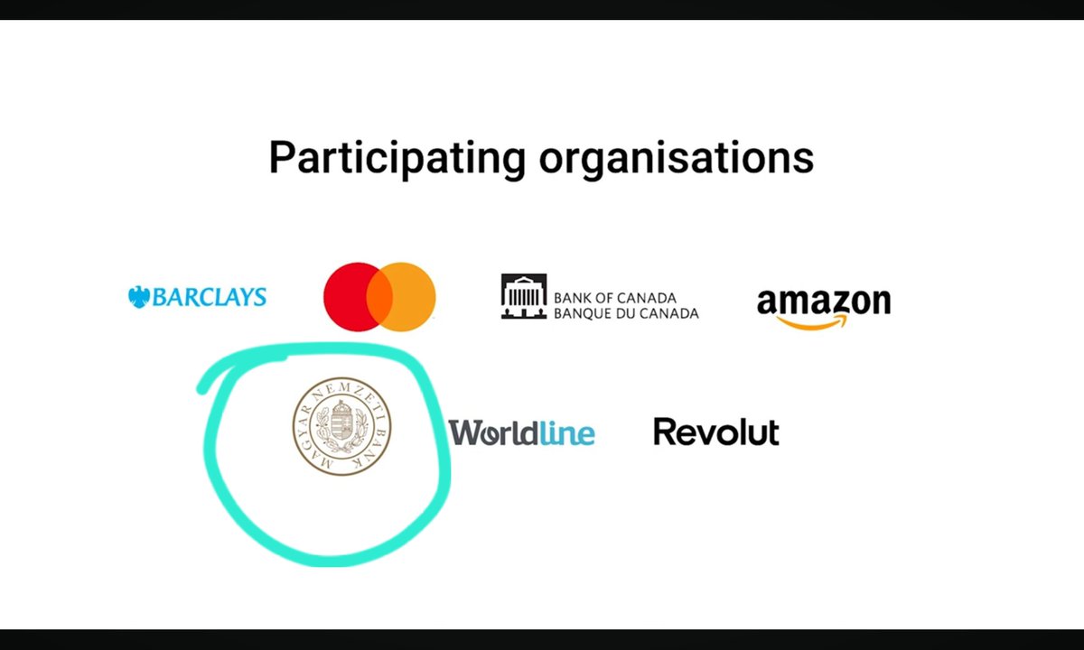 tranaiht's tweet photo. Here what we see in new this video, smth new:
- Token based :( the old  is account based) Token based is Privacy focus. 
- New #Centrebank in participate list : #Hungarian National Bank
1 retail project 3 centrebank.
#rCDBC #Overledger #APIs 
$QNT 
Forgive me, if i'm wrong https://t.co/H8Kdhy1Tfs