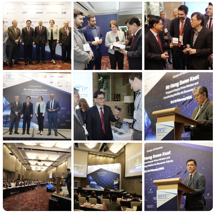 SingaporeSpace's tweet photo. We've officially closed the curtains on #GSTC2024, and it was a blast! This amazing convention provided ample opportunities for participants to meet new people, reconnect with old friends, exchange knowledge and ideas, drive innovation, and form partnerships. https://t.co/6wkPwzYgCf