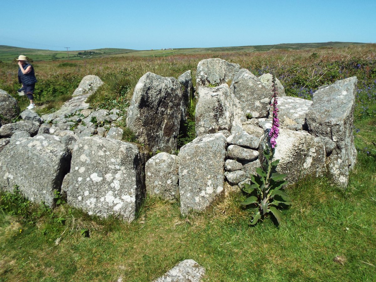 The Bosilliack barrow 2021 #TombTuesday #PenwithMoors #Cornwall