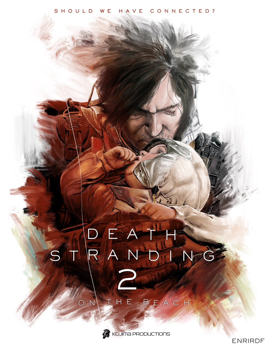 enrirdf's tweet photo. My fan poster of death stranding with my style … enjoy 
#DeathStranding2 #DeathStranding #normanreedus #DIS #digitalpainting #digitalart #Procreate https://t.co/qr3LbBBHbs