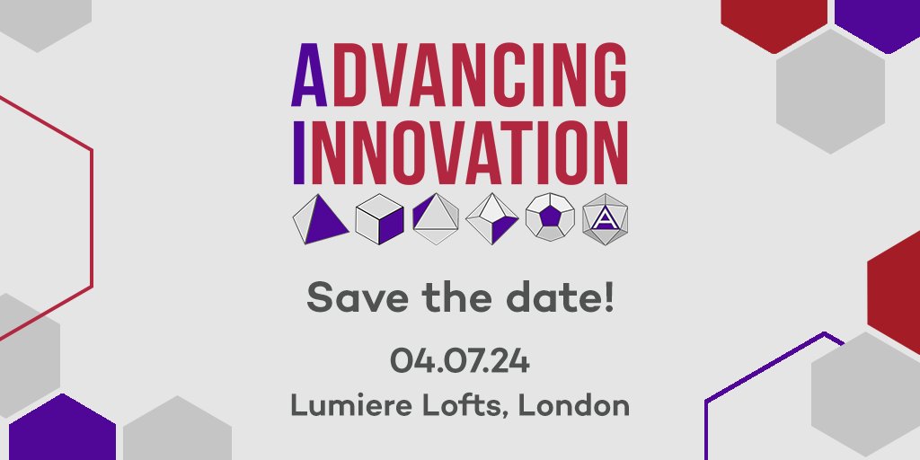 Save the date: Advancing Innovation returns July 4th in London! 🎉
Join us for a day of innovation and networking, with talks on #GenAI, #DataProducts, Intelligent Data Platforms & more. 
Stay tuned for more info!

#AdvancingInnovation24 #Data #AI #DataEngineering #DataAnalytics