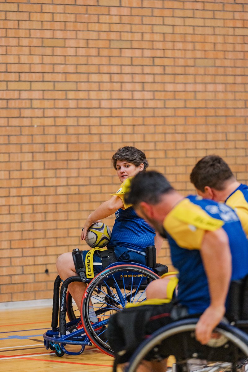 📸 🏉 𝗠𝗼𝗿𝗲 𝗳𝗿𝗼𝗺 𝘁𝗵𝗲 𝗮𝗰𝘁𝗶𝗼𝗻! Calum Huntington did a great job capturing all the hard graft from our recent pre-season training session that it would be rude not to share more. #wheelchairrugbyleague #rugby #rugbyleague #edinburgh #scotland #training
