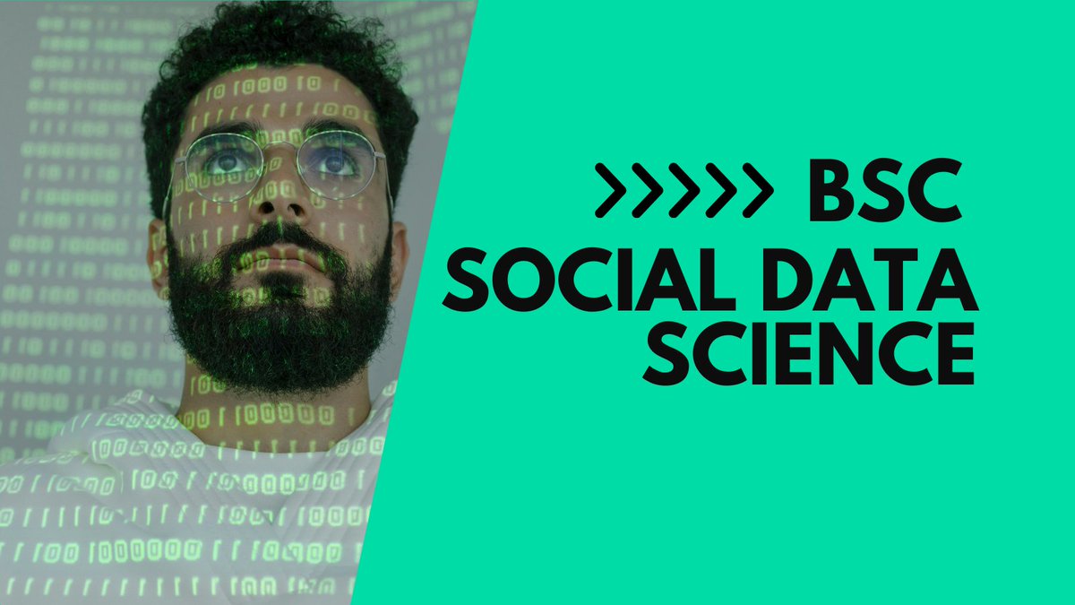 🚨 COURSE SPOTLIGHT 🚨 Find out more about joining our BSc Social Data Science... bit.ly/3T3tcId 💻 📈 👩‍🏫 👨‍🏫 #DataScience #undergraduate #BigData #sociology #exeter #computational