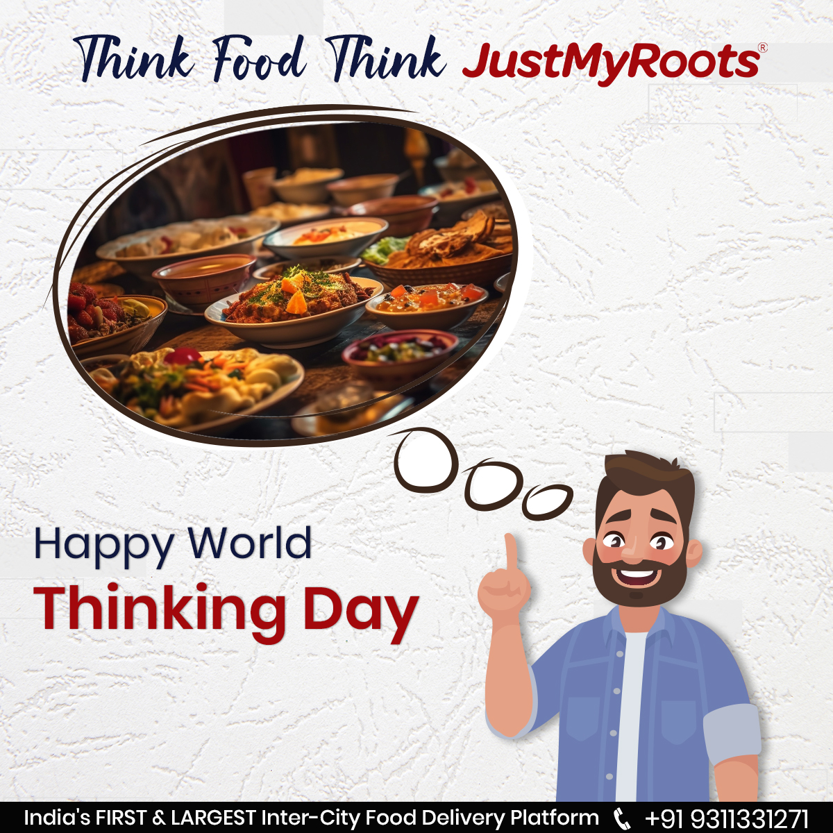 Think Food, Think JustMyRoots!💡

From bustling cities to your plate, 🍽️celebrate World Thinking Day with flavours that transcend borders. 
🍛🍣

#IntercityFood #WorldThinkingDay #JustMyRoots