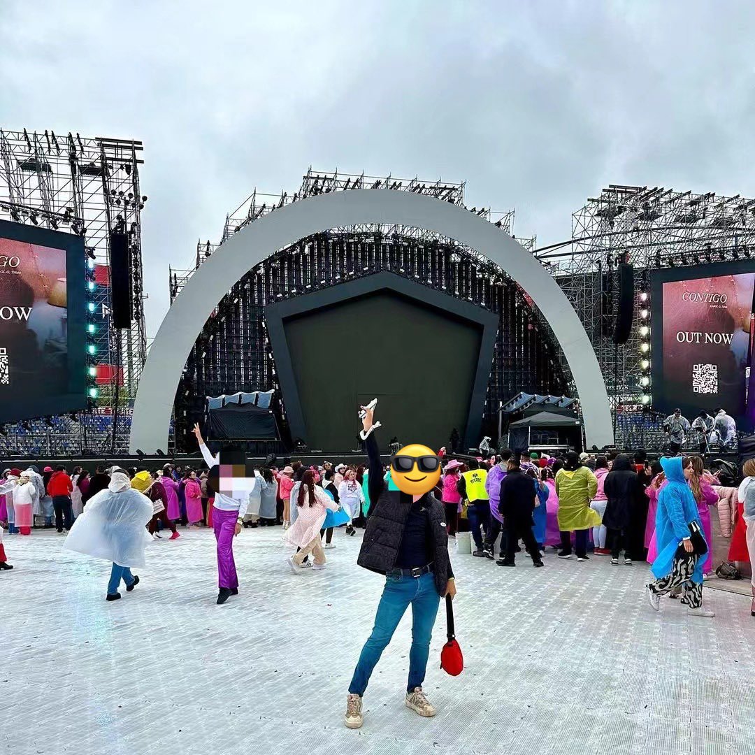 Our Heavy Deck was used in the concert of Karol G at the Estadiomobilsuper stadium in Mexico.