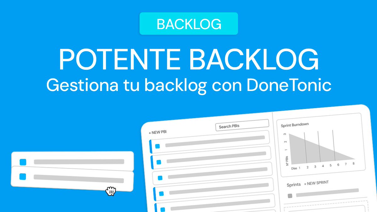 Simplifica la gestión del Product Backlog con DoneTonic.

✅ Priorizar PBIs de manera eficiente.
✅ Visualizar el backlog de forma clara y concisa.
✅ Colaborar de manera efectiva con tu equipo.

Explora más: donetonic.com/es/backlog/