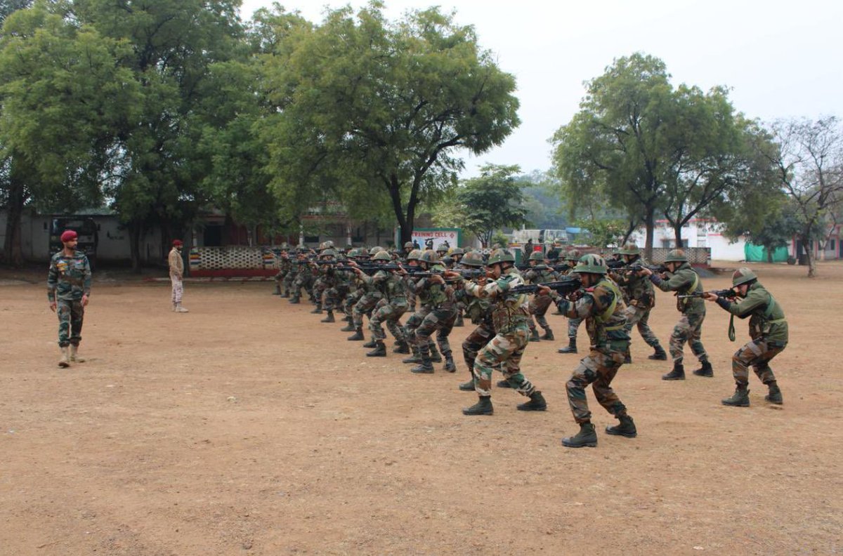 Troops of ShahbaazDivision honed their Counter Terrorism skills in Gwalior under PARA SF Trainers
