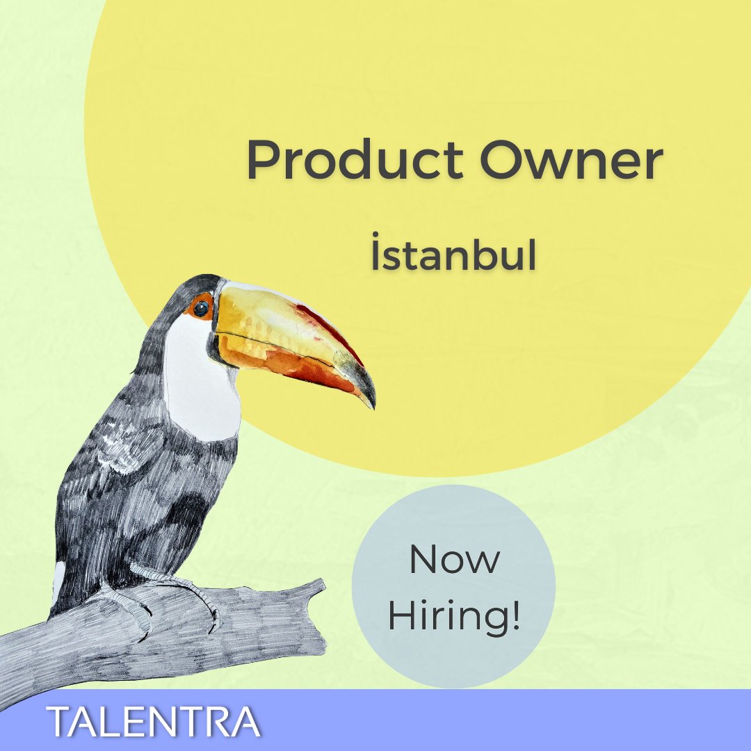 We are looking for a passionate ‘’ Product Owner, EV Charging Services ’’ for our customer who aims to provide superior quality experience to electric vehicle users and accelerate the integration of the eMobility ecosystem into our era. To apply: talentra.net/Jobs/Detail/pr…