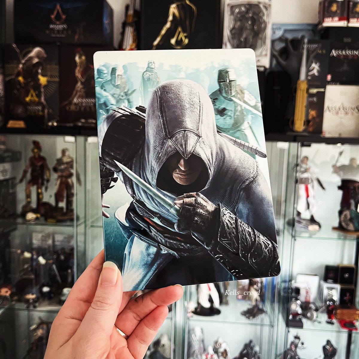 Goodmorning Assassins🖤 It’s #RemakeAC1 Day🔥 Another reason why I want that remake is that I would love to add another amazing AC1 steelbook to my collection😋 Assassin’s Creed steelbooks are soo cool🤩 #AssassinsCreed #AC1