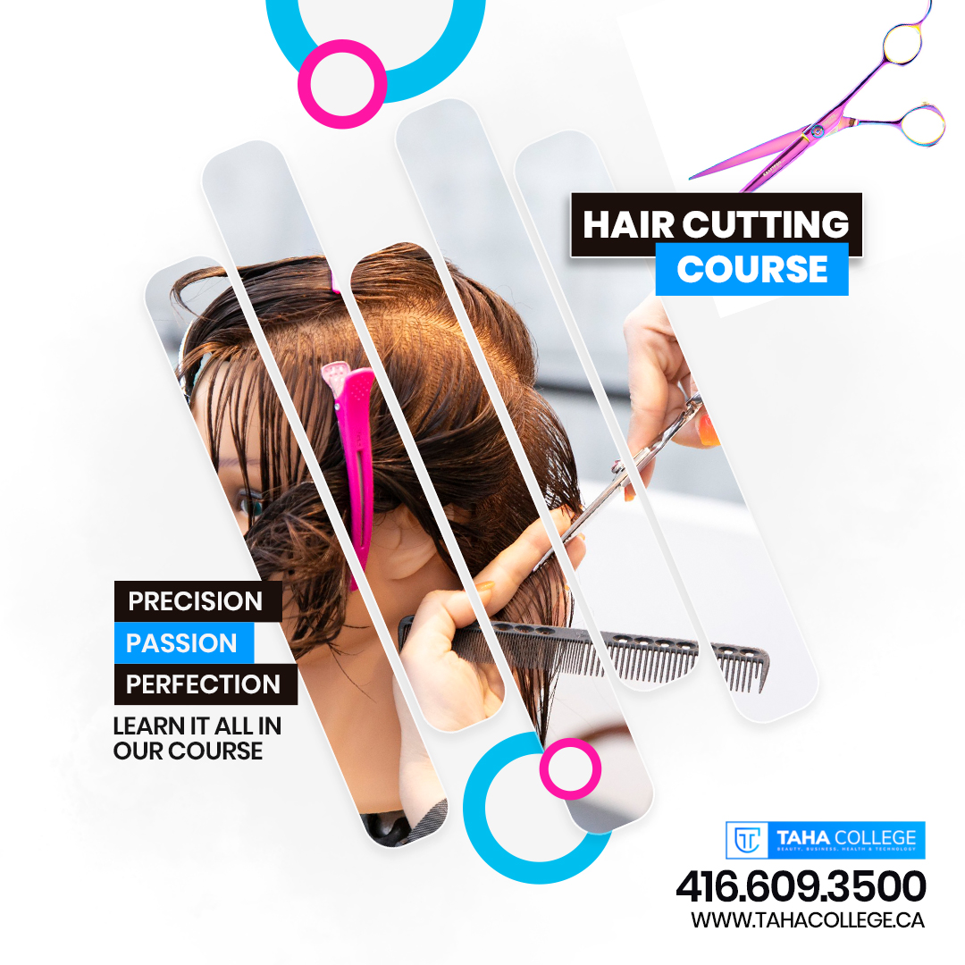 💇‍♀️✂️ Unlock your styling potential in Toronto! 🇨🇦 Join our dynamic hair-cutting course and master the art of scissors and shears. Whether you're a beginner or a pro, discover new techniques and trends that will elevate your skills! #Toronto #HairCutting #BeautySchool